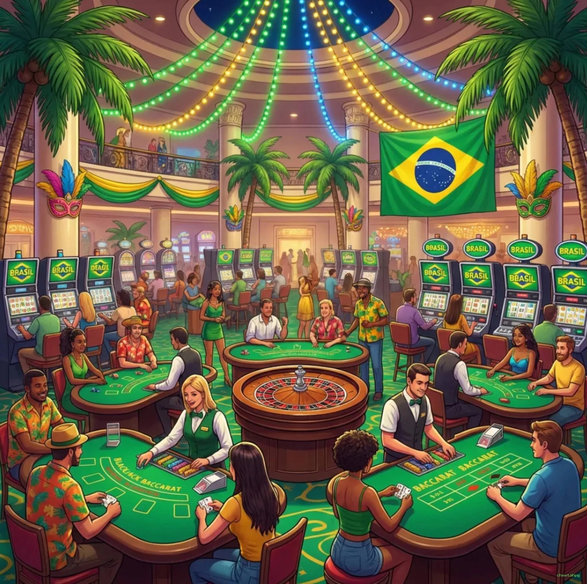 Controles de paJogonto e BRL em cheetahpg