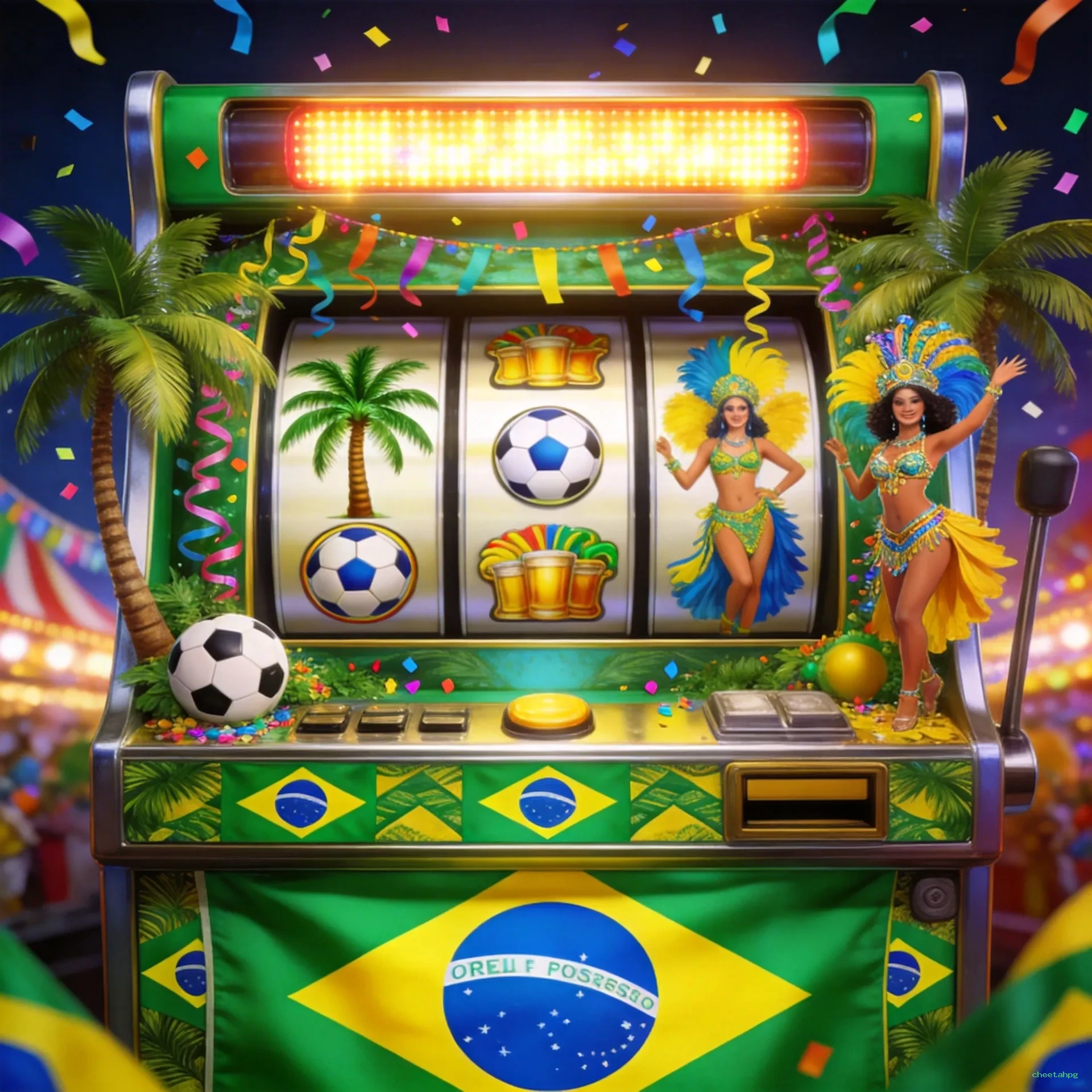 Controles de paJogonto e BRL em cheetahpg